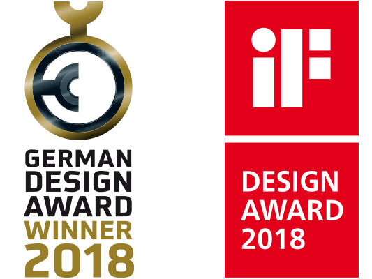 GERMAN DESIGN AWARD - WINNER 2018 / iF DESIGN AWARD 2018