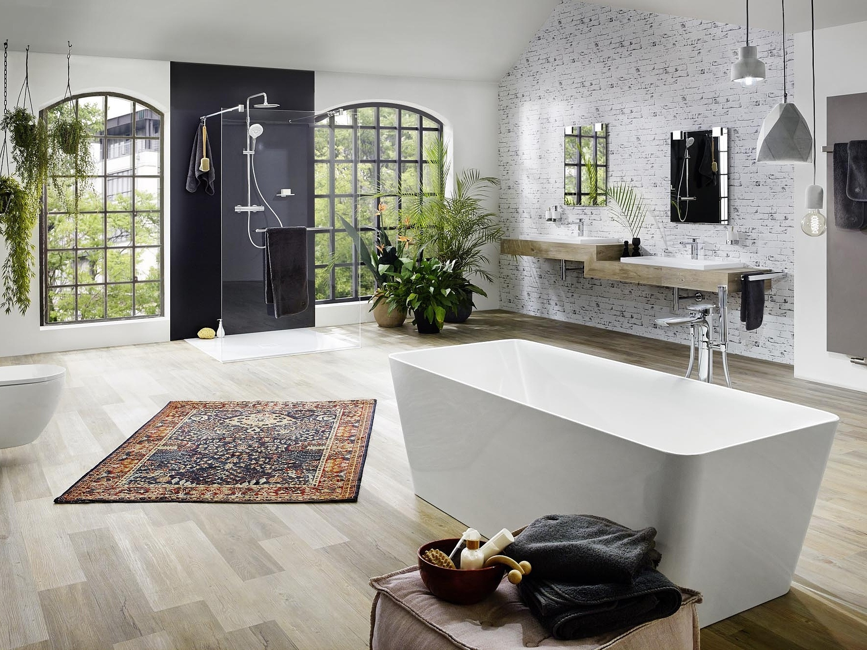 Kermi Duschdesign Duschkabine WALK-IN XB Free