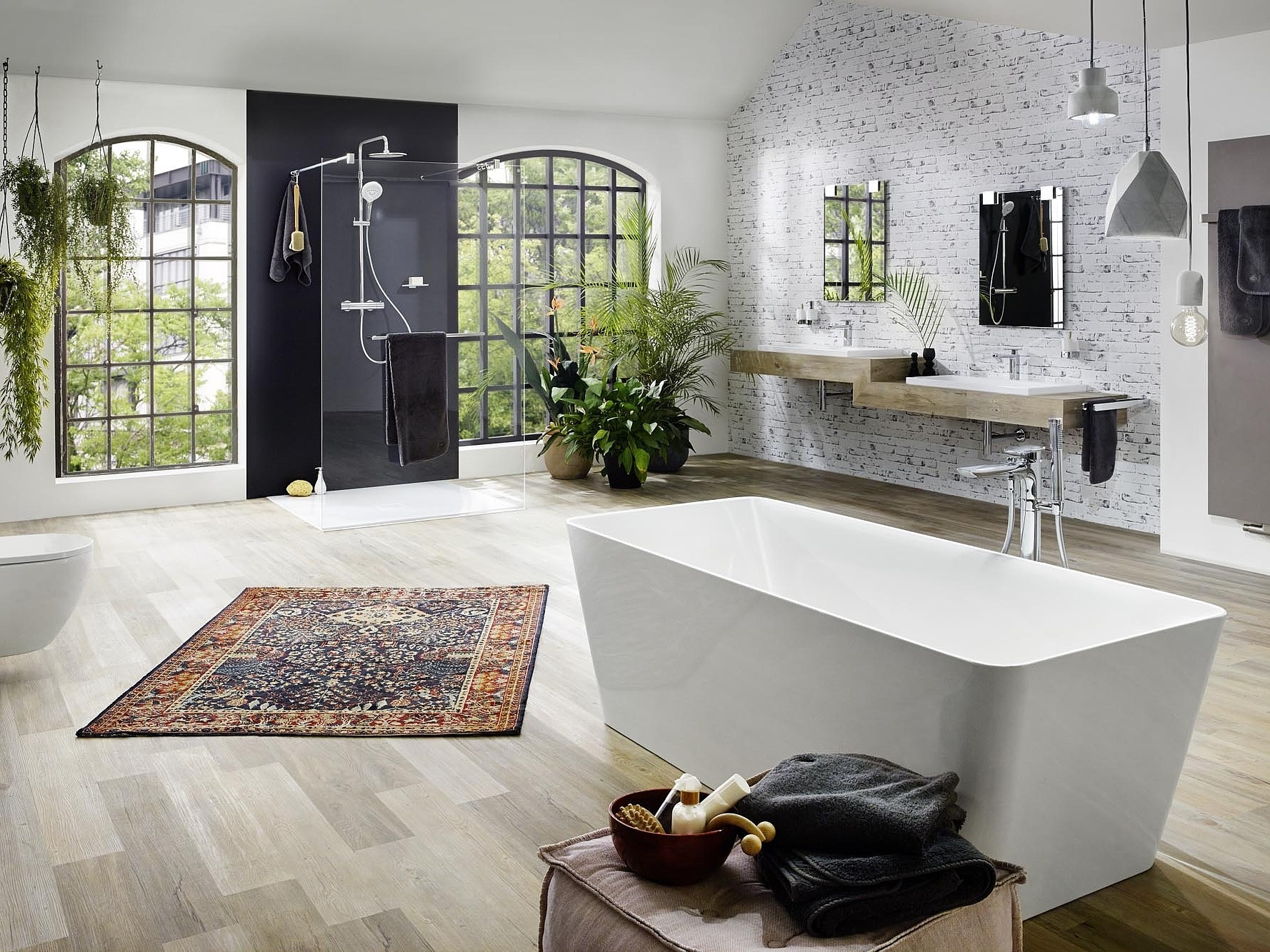 Kermi Duschdesign Duschkabine WALK-IN XB Free