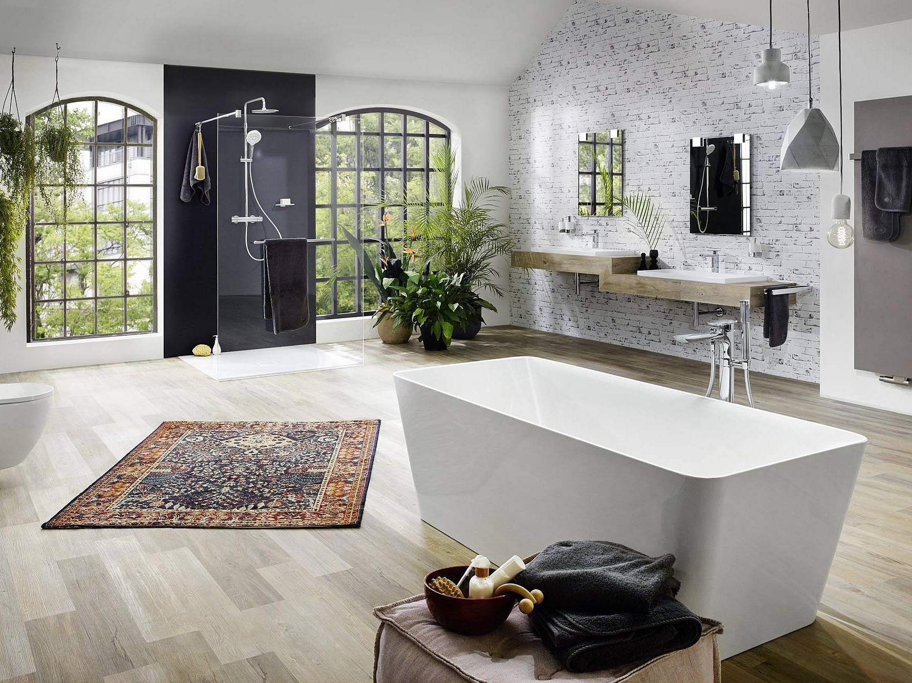 Kermi Duschdesign Duschkabine WALK-IN XB Free