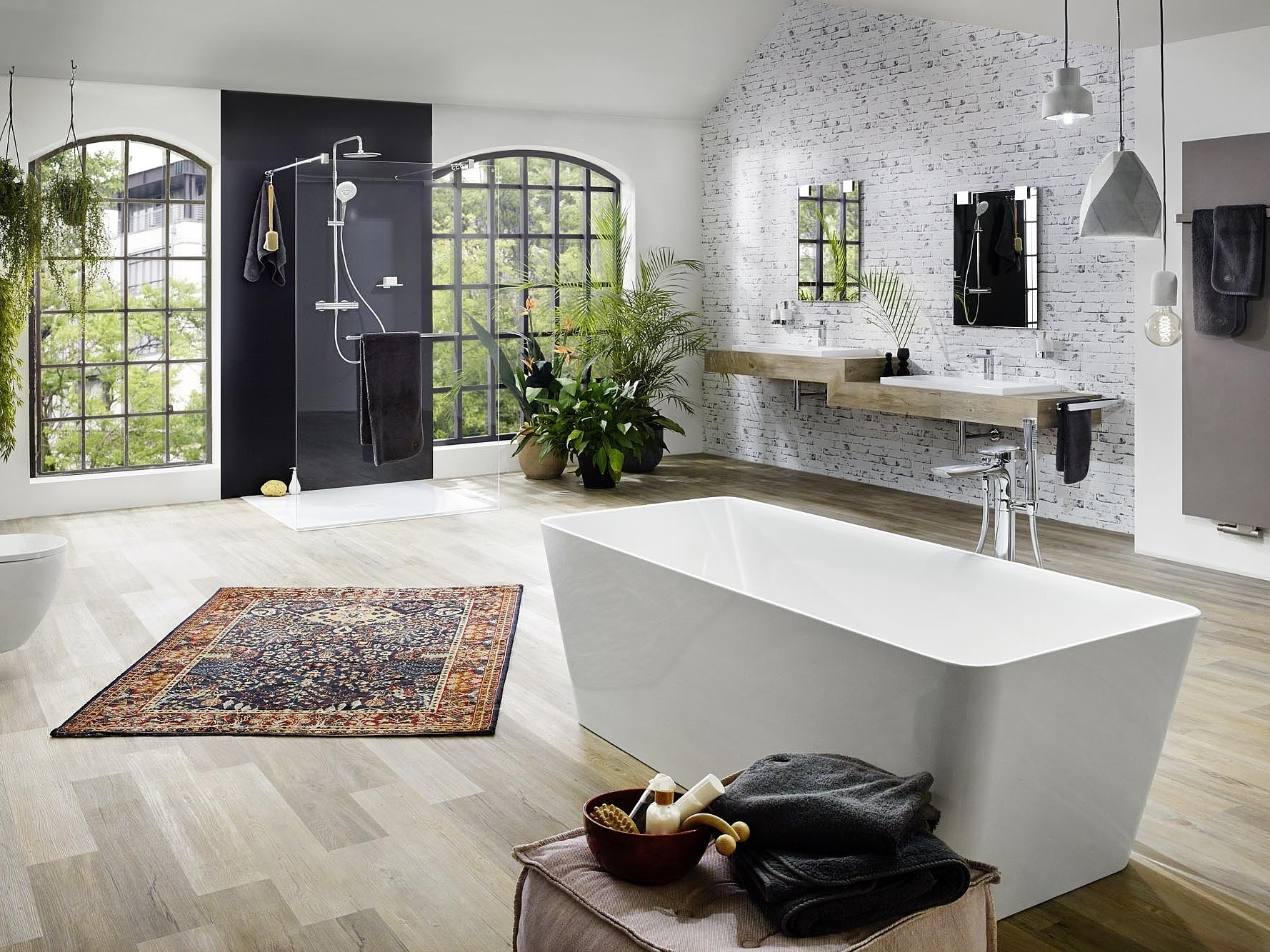 Kermi Duschdesign Duschkabine WALK-IN XB Free