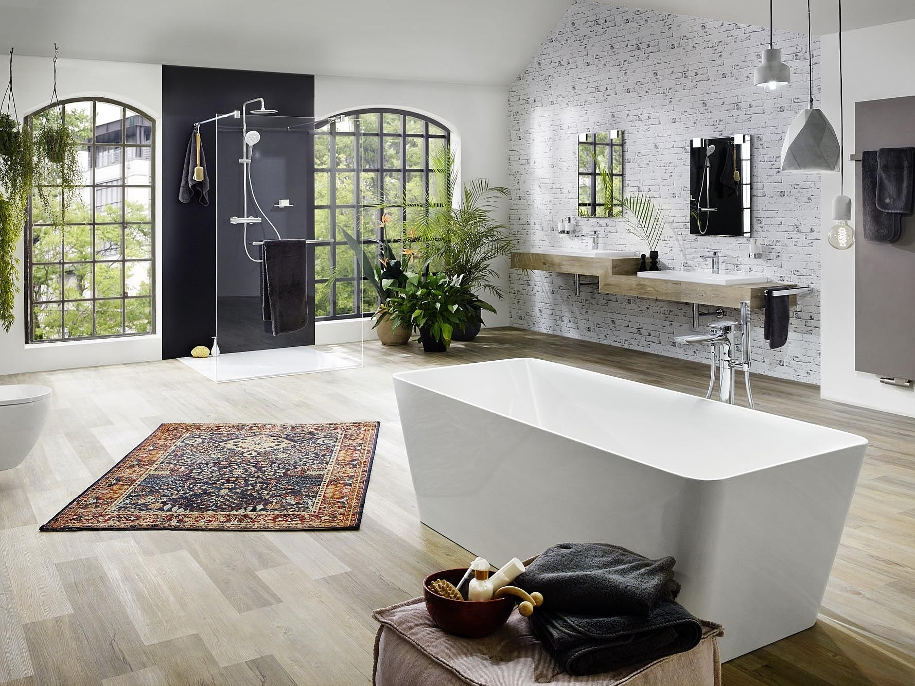 Kermi Duschdesign Duschkabine WALK-IN XB Free