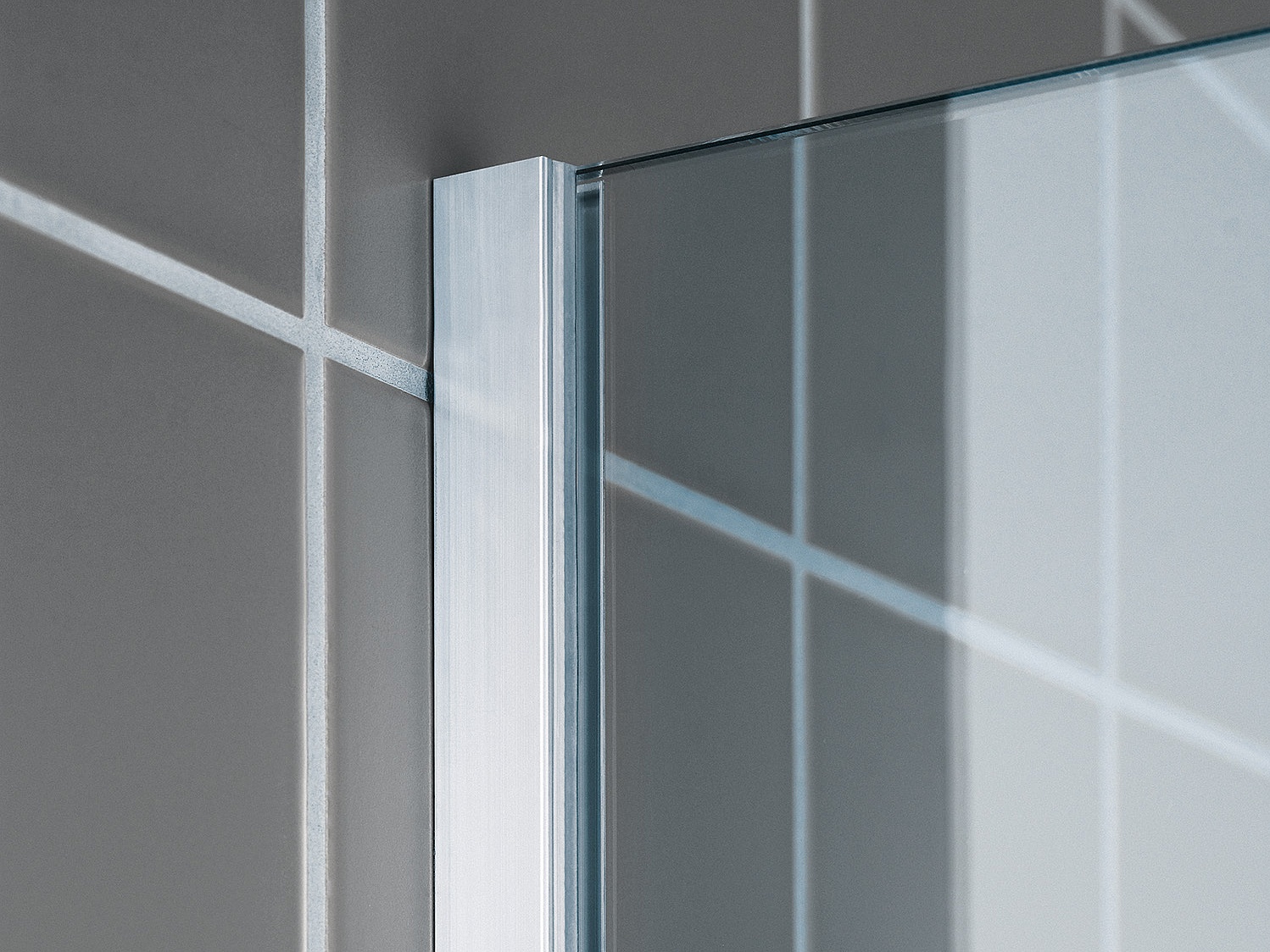 Kermi Duschdesign Duschkabine FILIA Wandprofil