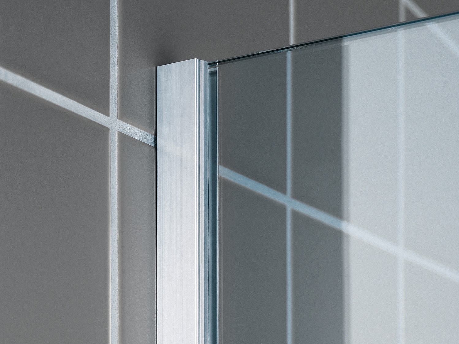 Kermi Duschdesign Duschkabine FILIA Wandprofil