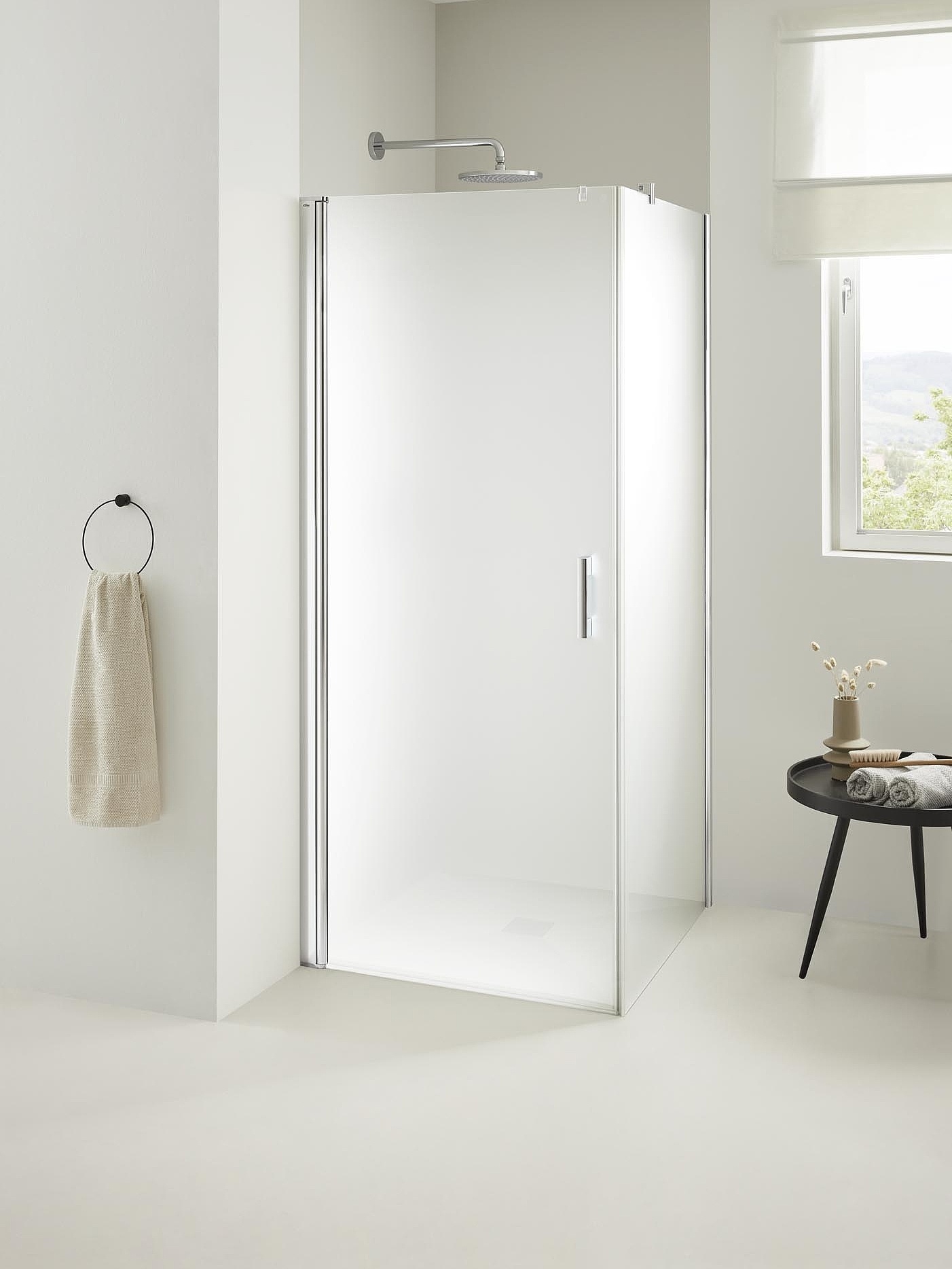 Kermi Duschdesign Duschkabinen Glas ESG SR Opaco