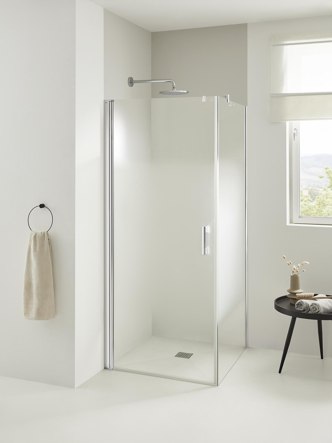 Kermi Duschdesign Duschkabinen Glas ESG Dekor Stripe 4