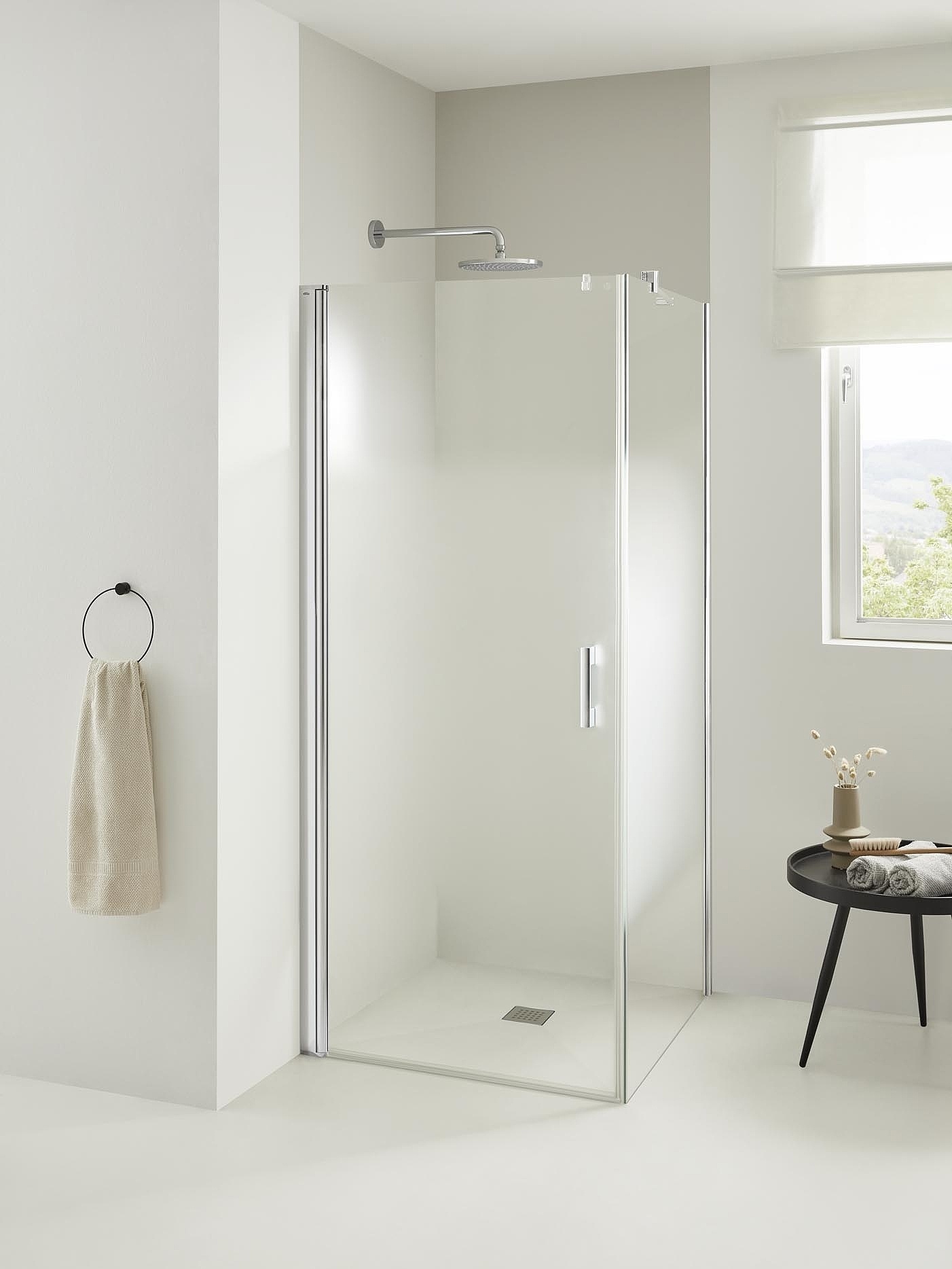 Kermi Duschdesign Duschkabinen Glas ESG Dekor Stripe 4