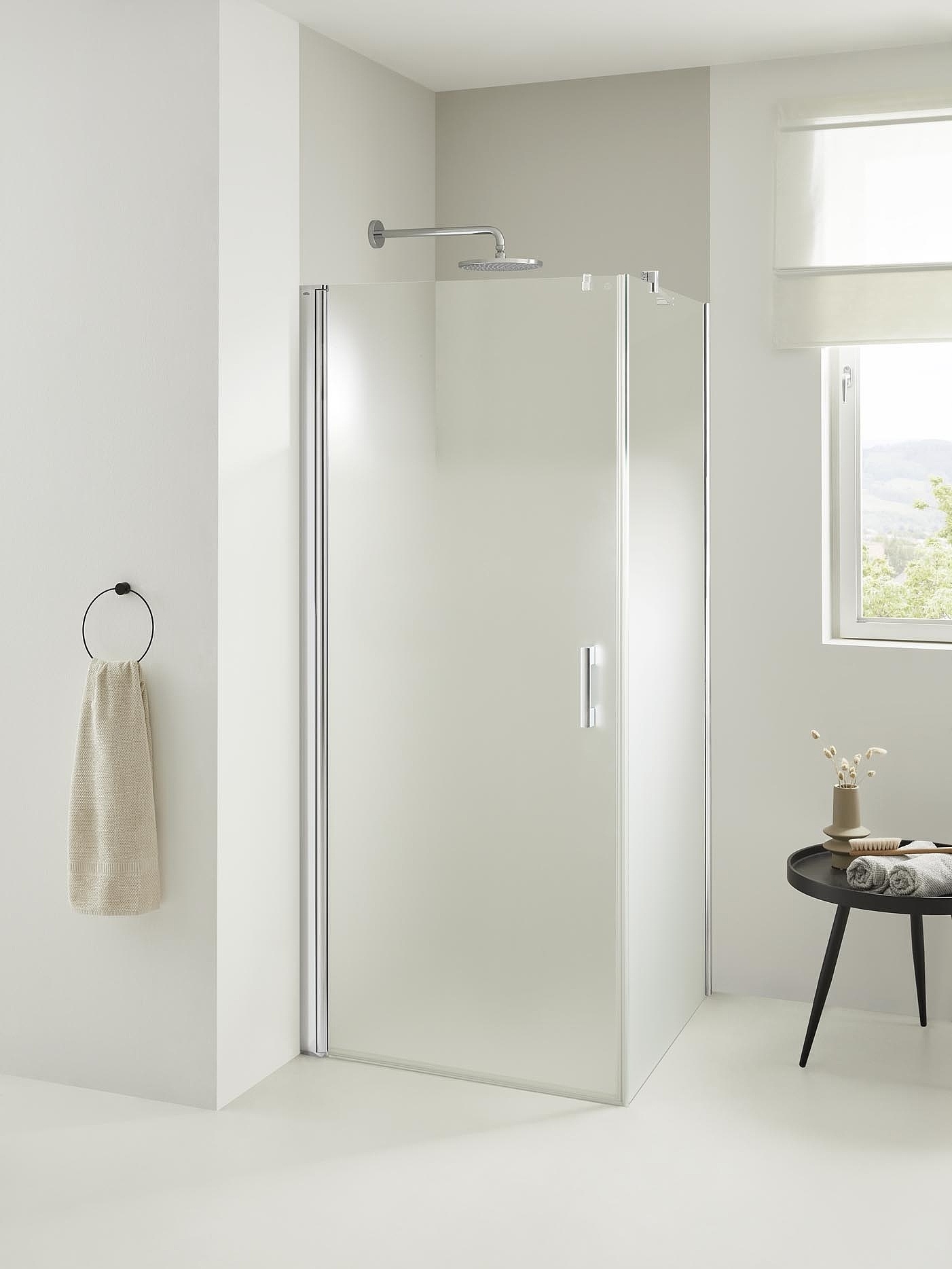 Kermi Duschdesign Duschkabinen Glas ESG Dekor Stripe 3