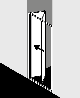 Kermi Duschdesign Duschkabine NOVA 2000 N2FTDL