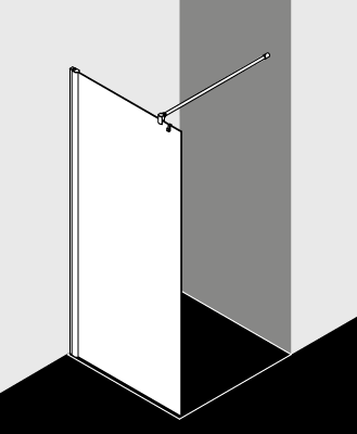 Kermi Duschdesign Duschkabine PEGA PETWFL
